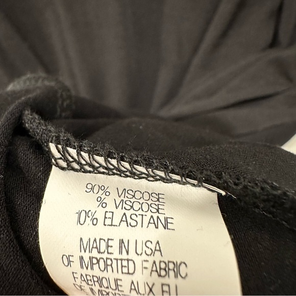 Theory Black Wrap Dress - Picture 3 of 5